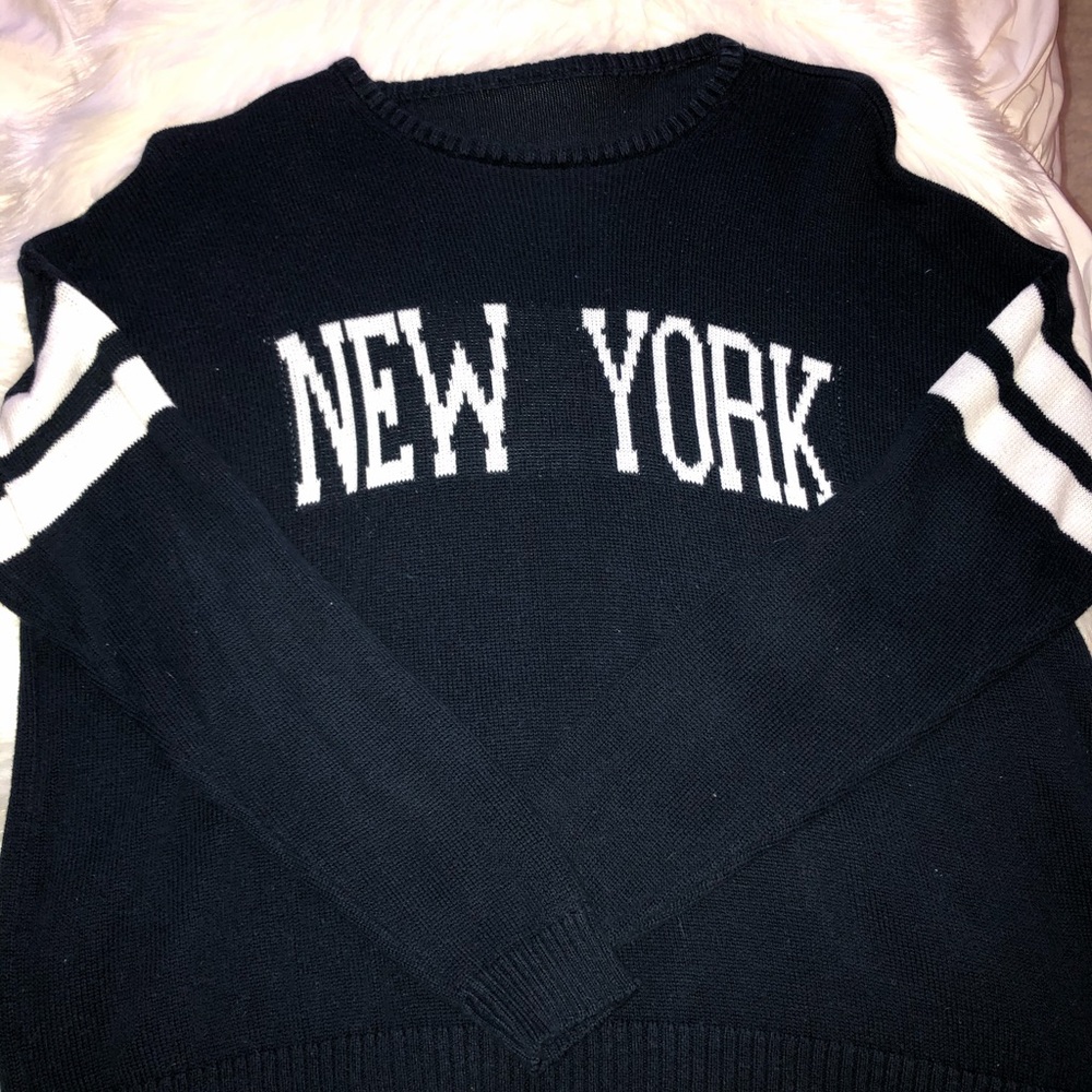 Brandy Melville “New York” Sweater.
